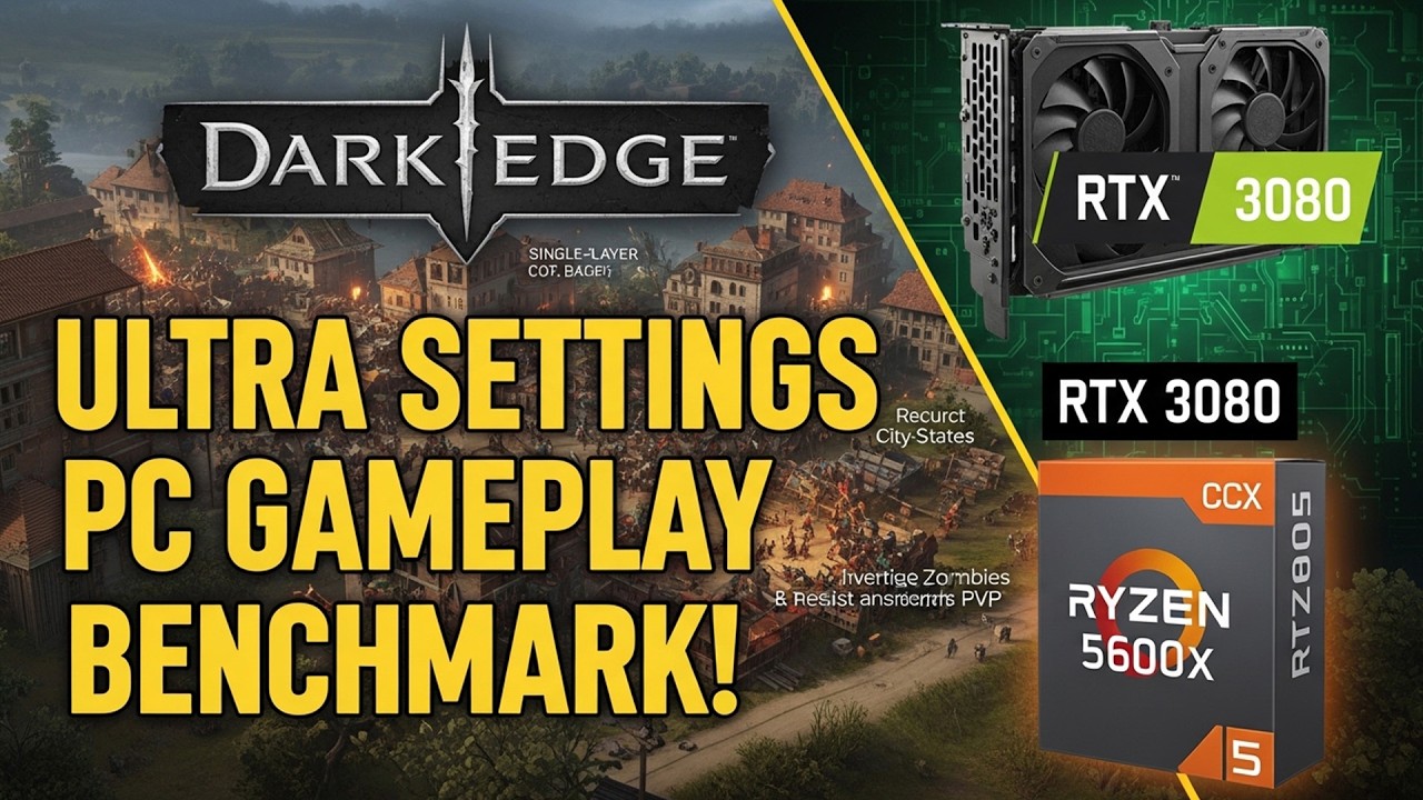 ナム RYZEN5600X + RTX3080 4Kゲーム＆動画編集PC DARK EDGE | Nvidia RTX 3080 | Ryzen 5 5600X | PC Game Gameplay