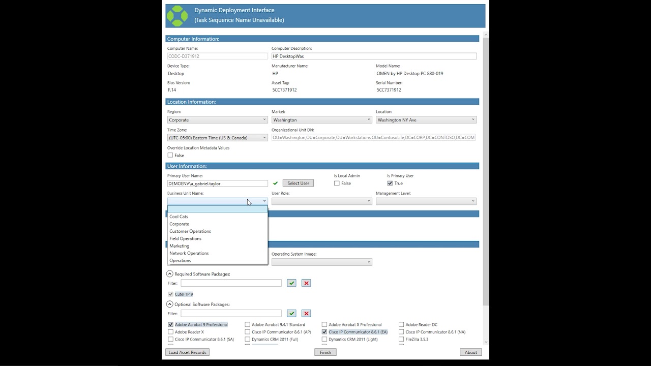 Objur DEMO Video - Dynamic Deployment Interface (DDI) - YouTube