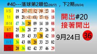 1080924(二)大樂透研究心得