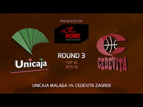 Highlights: Unicaja Malaga-Cedevita Zagreb