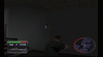 trigger man (xbox) - security guard melted into the wall
