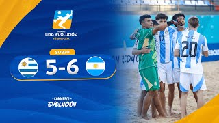 HIGHLIGHTS  | URUGUAY vs. ARGENTINA | CONMEBOL LIGA EVOLUCIÓN FÚTBOL PLAYA - ZONA SUR | SUB20