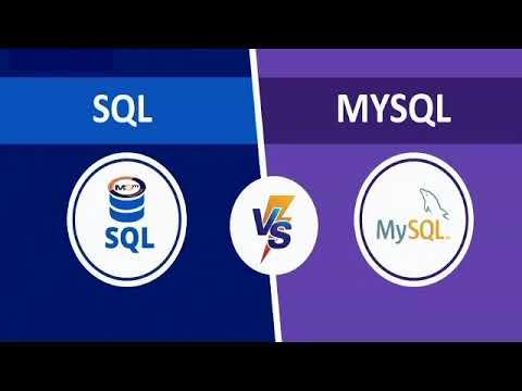 SQL vs MYSQL