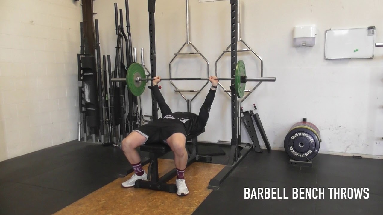 BARBELL BENCH THROW YouTube