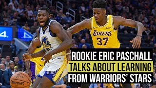 Rookie Eric Paschall on learning from Curry and Green Net Worth