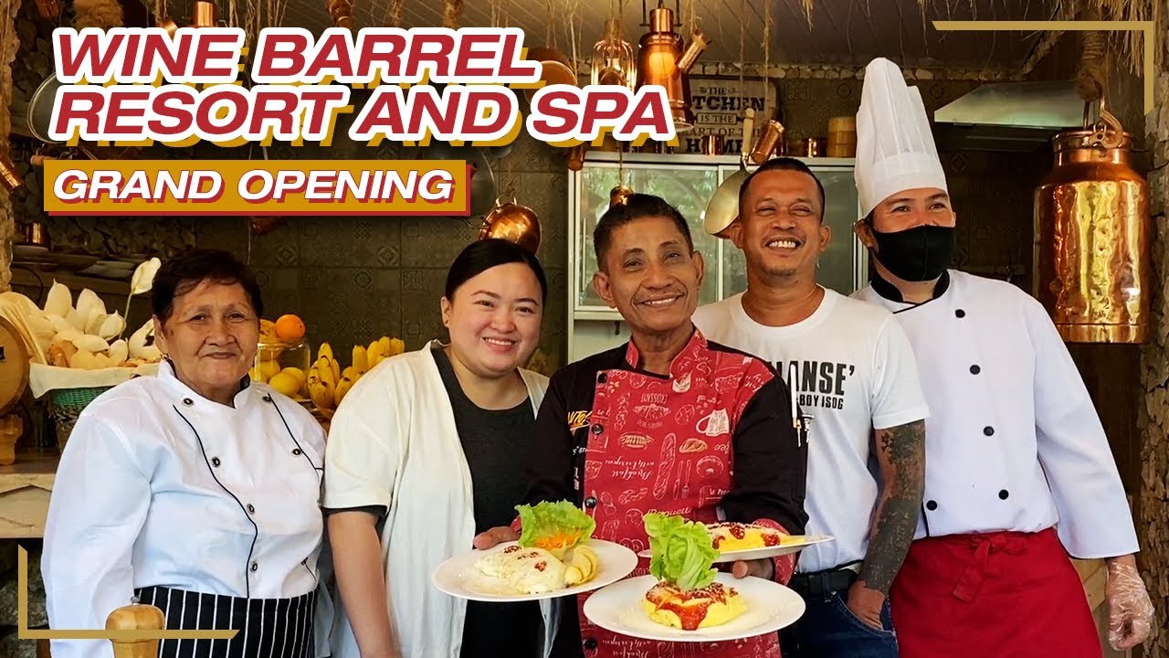 WINE BARREL RESORT & SPA GRAND OPENING OMELETTE 3 WAYS ft
