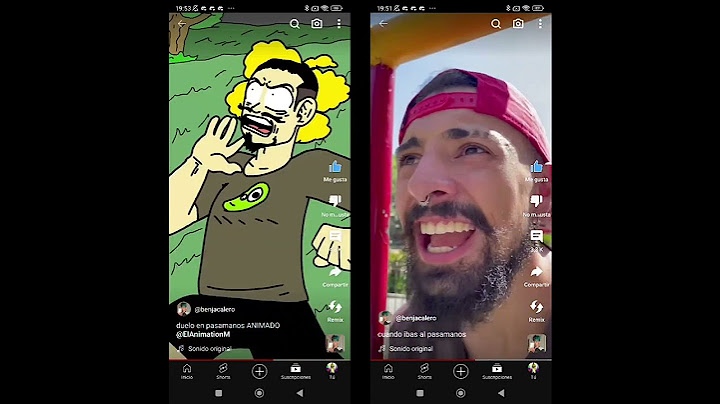 cuando ibas  al pasamanos original VS animado créditos @benjacalero