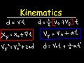 Kinematics In One Dimension - Physics