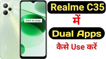 How to enable dual apps in Realme C35 || Realme C35 me dual apps kaise enable kare ||
