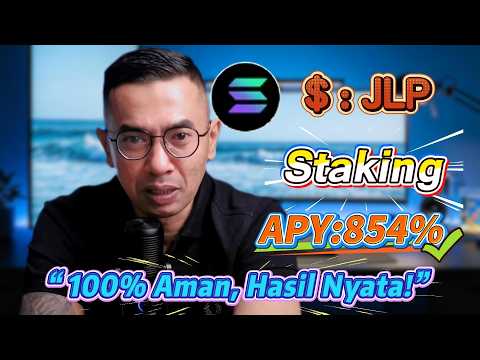 ⚡ Review Staking JLP Solana Setelah 7 Hari | Analisis 854%