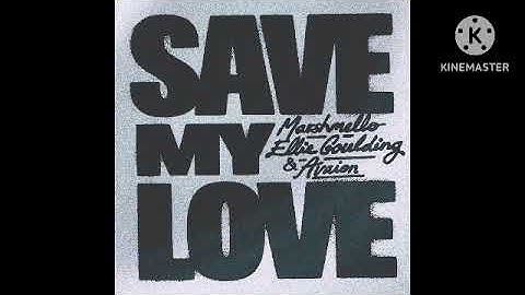 Marshmello, Ellie Goulding, AVAION - Save My Love (1 hour loop)