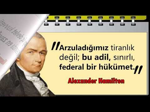 Adalet devletin amacıdır. Sivil toplumun amacıdır.    |   Alexander Hamilton   |  Sözleri: