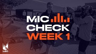 LEC Mic Check: Week 1 | Summer Split 2019