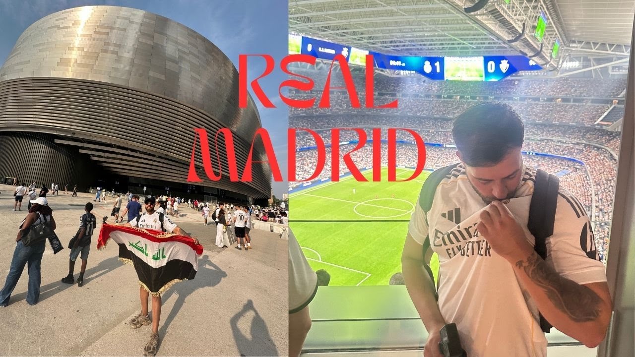 ما توقعت هيك أجواء في مباراة ريال مدريد!! 😱⚽