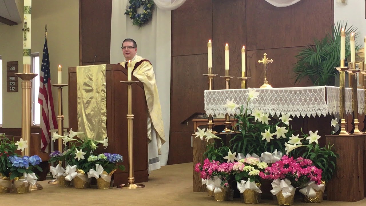 Father Charles Altermatt, April 21, 2018 Homily at the 4:30pm Mass ...