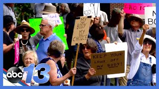 Hundreds take stance for abortion rights in 'Bans Off Our Bodies' rally in Hendersonville