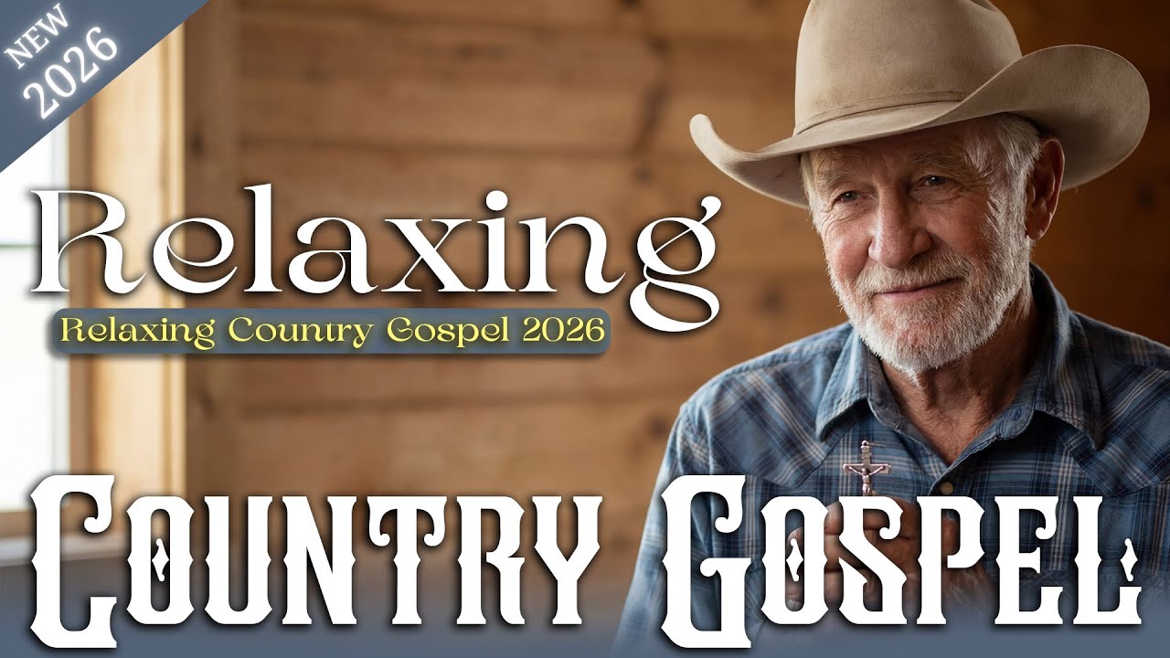 【𝑷𝑳𝑨𝒀𝑳𝑰𝑺𝑻】Best Old Time Country Gospel Hymns With Lyric 🙏✝️ Classic Country Gospel Music of All Time