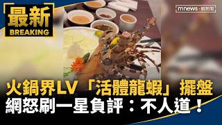 'LV of Hot Pot' Serves 'Live Lobster' Platter; Netizens Bombard with 1-Star Reviews: Inhumane!｜#M...