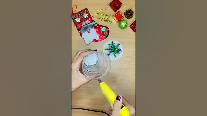 Make your own Snow Globe at home #shorts #myfirstshorts #viralshorts #1minutecraft