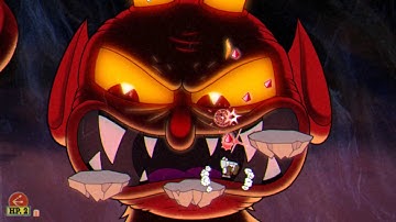 Cuphead - The Devil Regular Any% - World Record Speedrun 00:59 (Current Patch)
