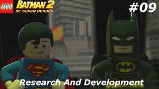 Lego Batman 2 DC Duper Heroes 100% Walkthrough Part 09 No Commentary Research And Development