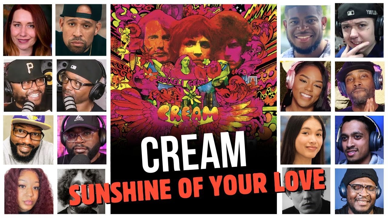 Cream - Sunshine Of Your Love - Reaction Compilation