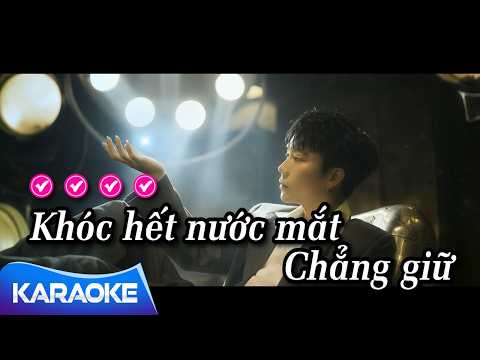 KARAOKE GIẢ VỜ HẠNH PHÚC - NB3 HOÀI BẢO X CT | BEAT GỐC
