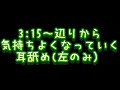 3:15～辺りから気持ちよくなっていく耳舐め（左のみ）／Ear licking【ASMR】
