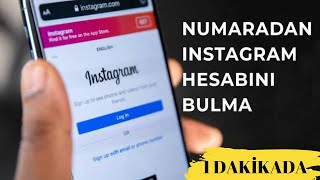 NUMARADAN İNSTAGRAM HESABI BULMA   1 DAKİKADA