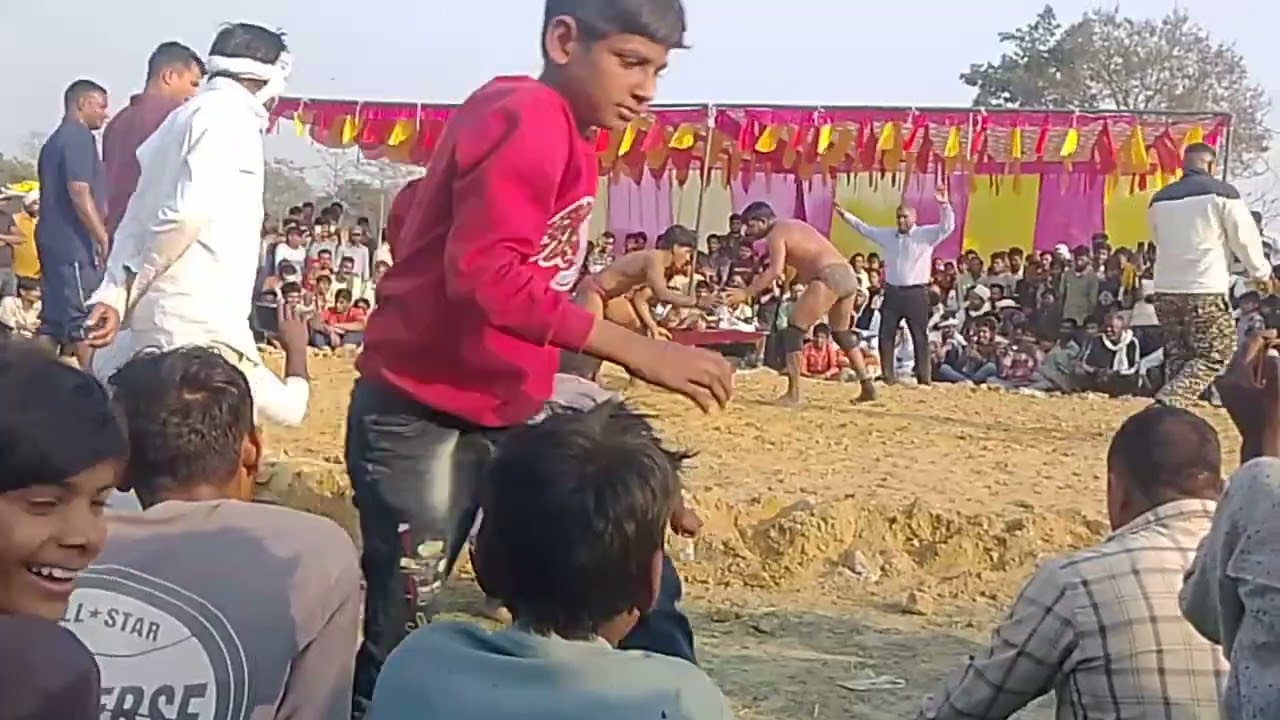 विराट दंगल कुश्ती बाबर पठान हिटलर पहलवान आंध्र चक गांव