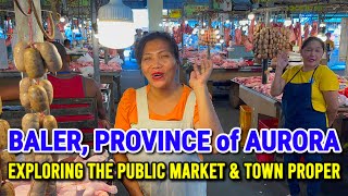 Philippines  BALER, AURORA | Exploring Baler’s Food Market & Town Proper!