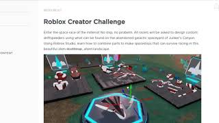 Roblox Creator Challenge Audio (Not The Best) (Star Wars Galactic Speedway) Main Page RESOURCES screenshot 3