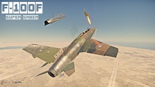 SUPER SABER F-100F | ЧЕГО ЖДАТЬ ОТ САМОЛЕТА С АЛИ в War Thunder