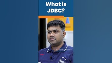 What is a JDBC? | Java Interview Question | #shorts #kiransir #javaprogramming