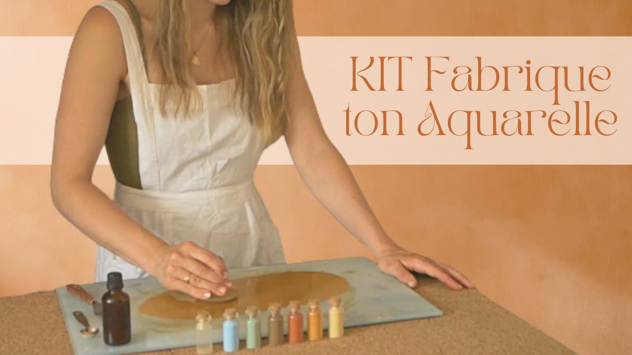 Fabriquer sa peinture aquarelle | kit DIY & tuto
