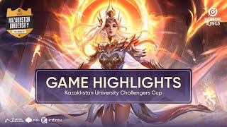 KAZAKHSTAN UNIVERSITY CHALLENGERS CUP ХАЙЛАЙТЫ | ОНЛАЙН ПЛЕЙ-ОФФ