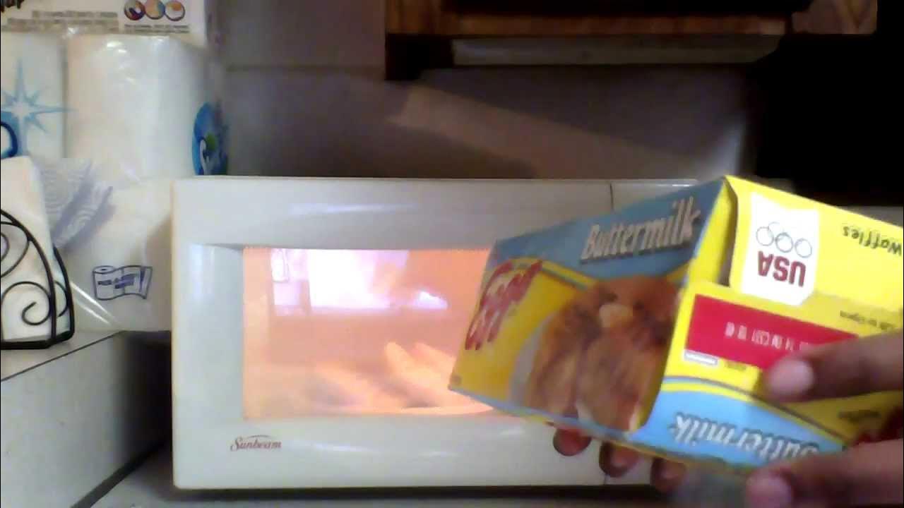 tutorial on making waffles in the microwave YouTube