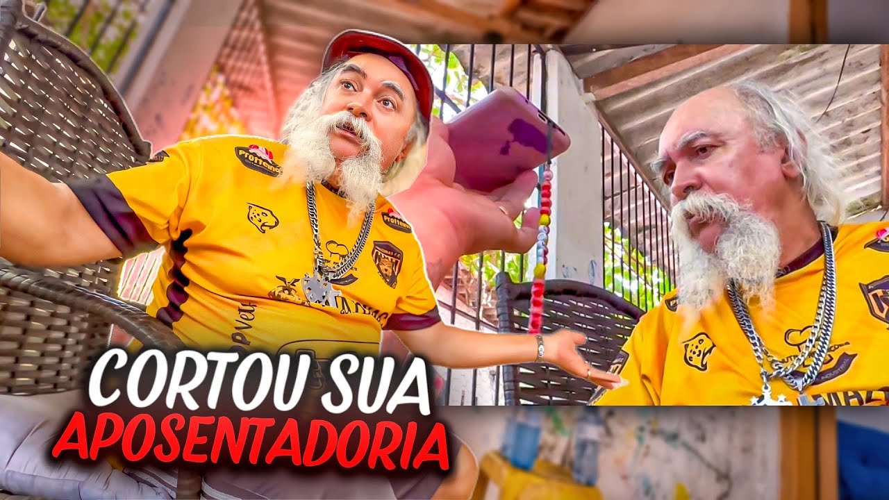 LUIZ DO SOM FICOU ARRETADO PORQUE CORTARAM A SUA APOSENTADORIA | TURMA DO SÍTIO