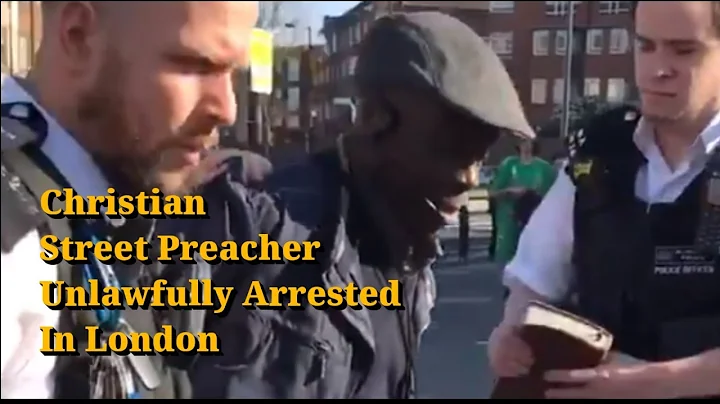 BBC London's News Coverage Of Pastor Olu, Street Preacher Arrested By Police