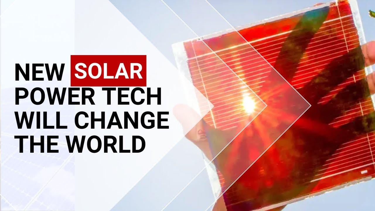 New Solar Power Tech will Change The World - YouTube