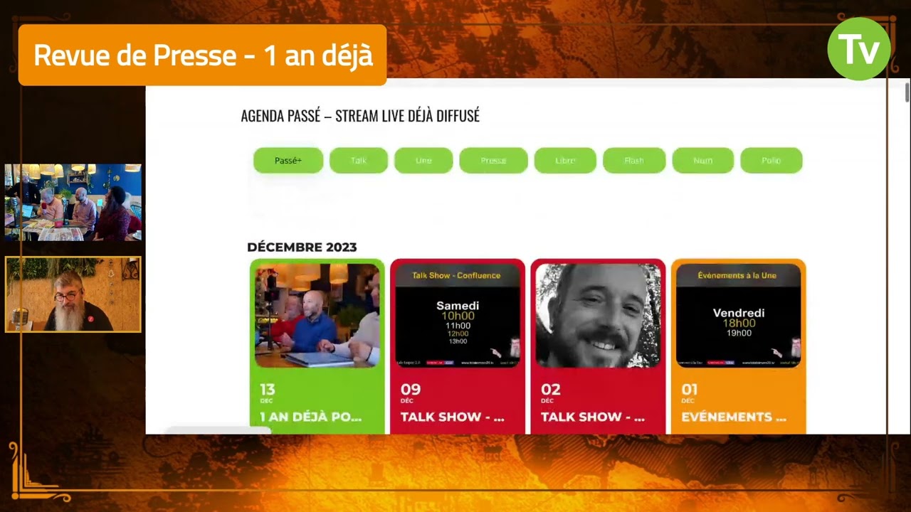 Full Replay : 1 an déjà pour la Revue de Presse, rdv au Joliz Café à Rambouillet (78)