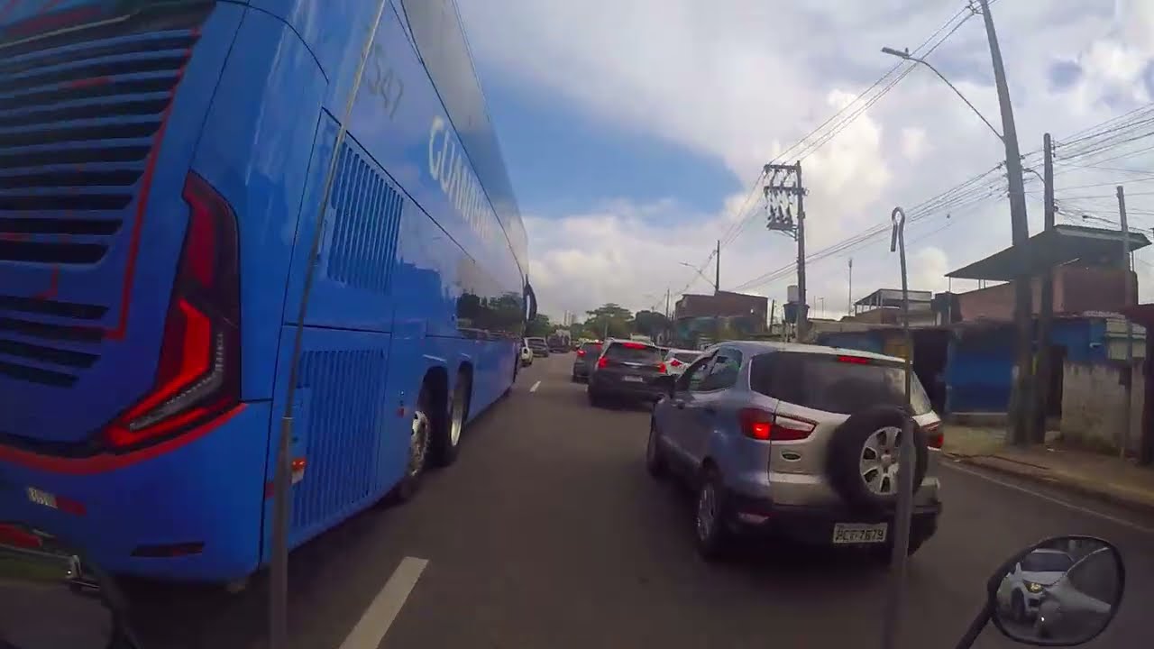 MOTOVLOG LEVANDO IMAGENS DA  AV.  RECIFE  SENTIDO...