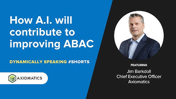 How A.I. will contribute to improving ABAC  | Dynamically Speaking #Shorts