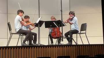 Grażyna Bacewicz String Quartet No.4 III. Allegro giocoso