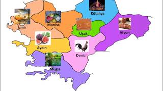 Ege Bölgesi İllerinin Nesi Meşhur