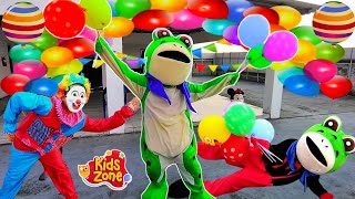 Lagu balonku ada 5 badut kodok hijau ~ lagu anak-anak terpopuler sepanjang masa