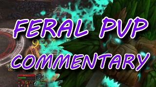 7.1.5 FERAL DRUID PVP BATTLEGROUND COMMENTARY WORLD OF WARCRAFT LEGION