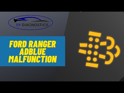 Ford Ranger 3.2 - AdBlue Malfunction - P204D P204F - AdBlue Pressure Sensor