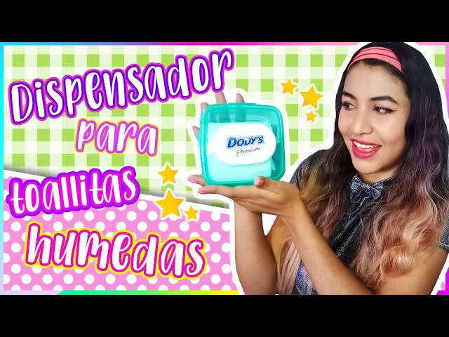 Dispensador para toallitas húmedas / Reseña toallitas Dody´s / Manualidades  