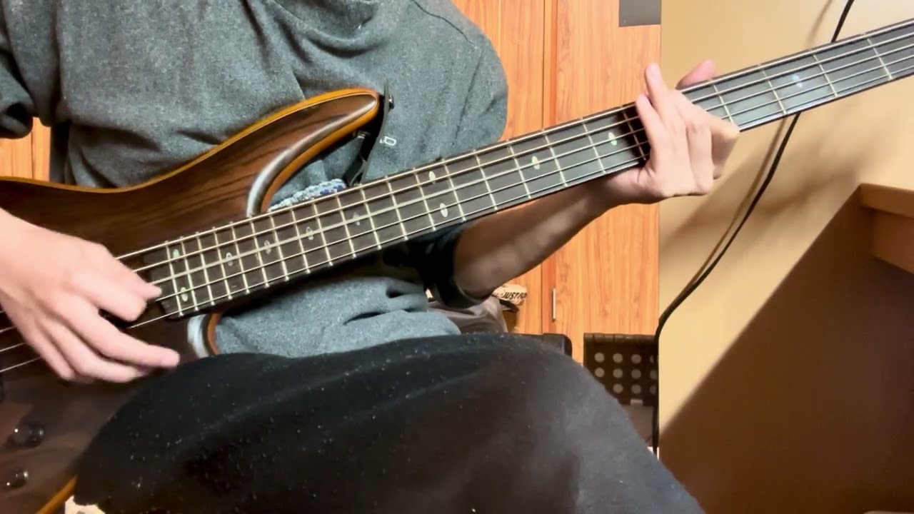 ベース　ピック練習